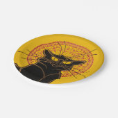 テオペレスティインレン – Leチャットノワールヴィンテージ ペーパープレート (アングル)