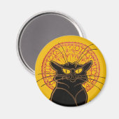 テオペレスティインレン – Leチャットノワールヴィンテージ マグネット (正面/裏面)