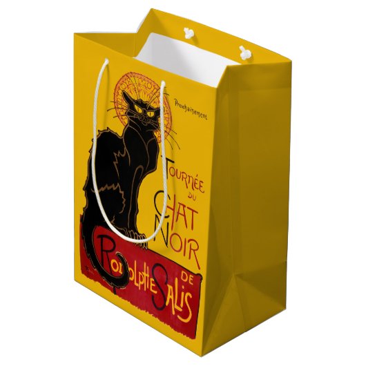 テオペレスティインレン – Leチャットノワールヴィンテージ ミディアムペーパーバッグ (裏面アングル)