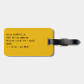 テオペレスティインレン – Leチャットノワールヴィンテージ ラゲッジタグ (裏面横)