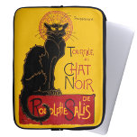 テオペレスティインレン – Leチャットノワールヴィンテージ ラップトップスリーブ<br><div class="desc">Le Chat Noir (Black Cat)ツアーのヴィンテージのポスター – Theophile Alexandre Steinlen,  1896</div>