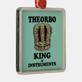 テオルボキング・オブ・楽器 メタルオーナメント (右)
