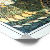 テオヴァンホイエマヴィンテージピーコックオープンウィングスピーフー ポスター (角)