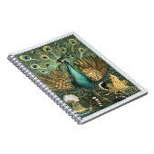 テオヴァンホイテマヴィンテージピーコックオープンウィングスピーフォー ノートブック (右側)