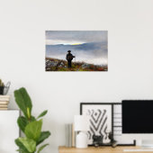 テオードキッテルゼンファーファーソリア遠くにモリアパレス ポスター (ホームオフィス)