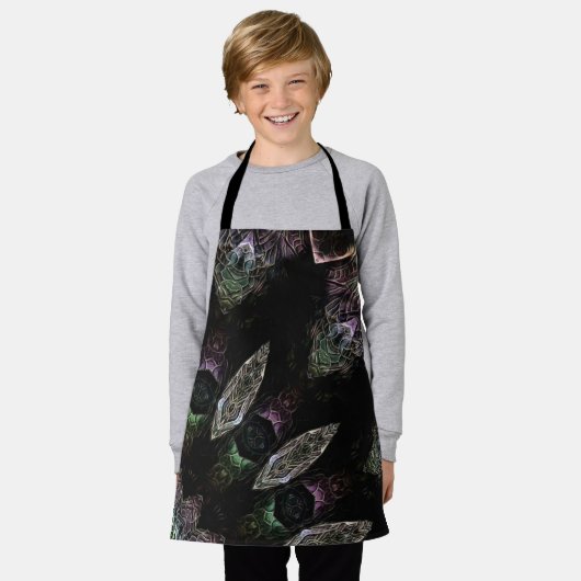 テオ エプロン (着用した状態)