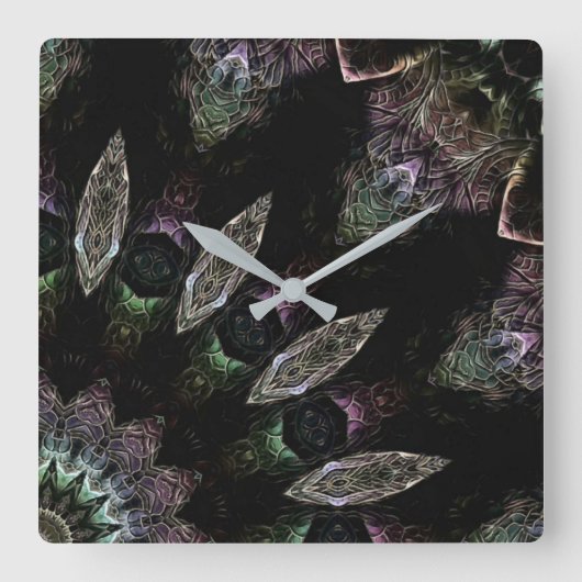 テオ  スクエア壁時計 (正面)