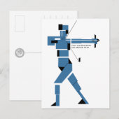 テオ・バン・ドスバーグ・アーチャーCC0237 ポストカード (正面/裏面)