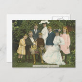 テオ。ルーズベルトと家族 ポストカード (正面/裏面)