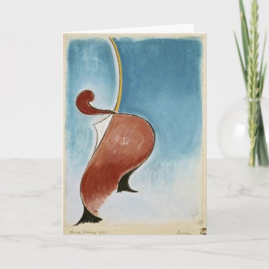 テオ・ヴァン・ドスバーグ空白のグリーティングカード カード (正面)