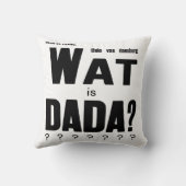 テオ・ヴァン・ドスバーグ著「WHAT IS DADA」：アートカバー クッション (裏面)