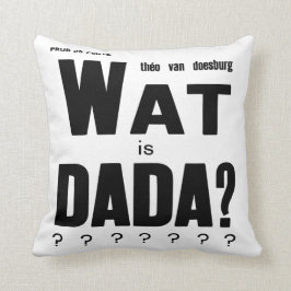 テオ・ヴァン・ドスバーグ著「WHAT IS DADA」：アートカバー クッション