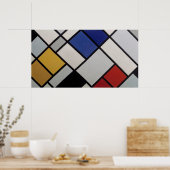 テオ・ヴァン・ドスブルク・コントラ合成XVI ポスター (キッチン)