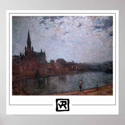 テオ・ヴァン・リュッセルベルゲ・ゼディング・アート・ポスター#143 ポスター (正面)