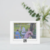 テオ・ヴァン・リュッセルベルゲ#110 -ファインアートはがき ポストカード (スタンド正面)