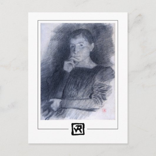 テオ・ヴァン・リュッセルベルゲ#120 -ファインアートはがき ポストカード (正面)