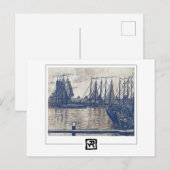 テオ・ヴァン・リュッセルベルゲ#181 -ファインアートはがき ポストカード (正面/裏面)