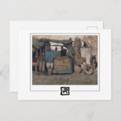 テオ・ヴァン・リュッセルベルゲ#186 -ファインアートはがき ポストカード (正面/裏面)