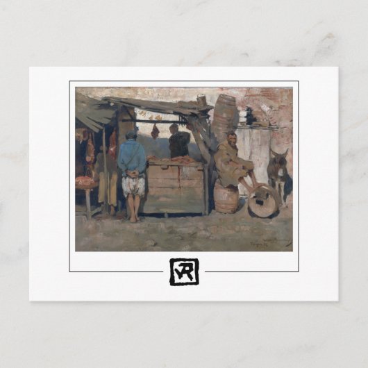 テオ・ヴァン・リュッセルベルゲ#186 -ファインアートはがき ポストカード (正面)