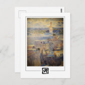 テオ・ヴァン・リュッセルベルゲ#202 -ファインアートはがき ポストカード (正面/裏面)