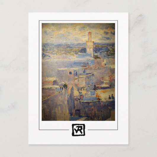 テオ・ヴァン・リュッセルベルゲ#202 -ファインアートはがき ポストカード (正面)