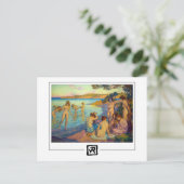 テオ・ヴァン・リュッセルベルゲ#204 -ファインアートはがき ポストカード (スタンド正面)