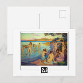 テオ・ヴァン・リュッセルベルゲ#204 -ファインアートはがき ポストカード (正面/裏面)