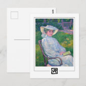 テオ・ヴァン・リュッセルベルゲ#217 -ファインアートはがき ポストカード (正面/裏面)