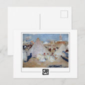 テオ・ヴァン・リュッセルベルゲ#61 -ファインアートはがき ポストカード (正面/裏面)