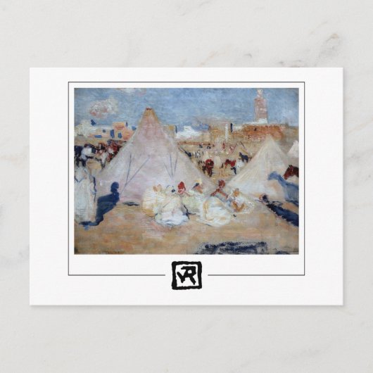 テオ・ヴァン・リュッセルベルゲ#61 -ファインアートはがき ポストカード (正面)