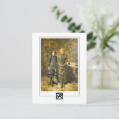 テオ・ヴァン・リュッセルベルゲ#79 -ファインアートはがき ポストカード (スタンド正面)