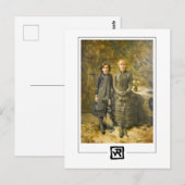 テオ・ヴァン・リュッセルベルゲ#79 -ファインアートはがき ポストカード (正面/裏面)