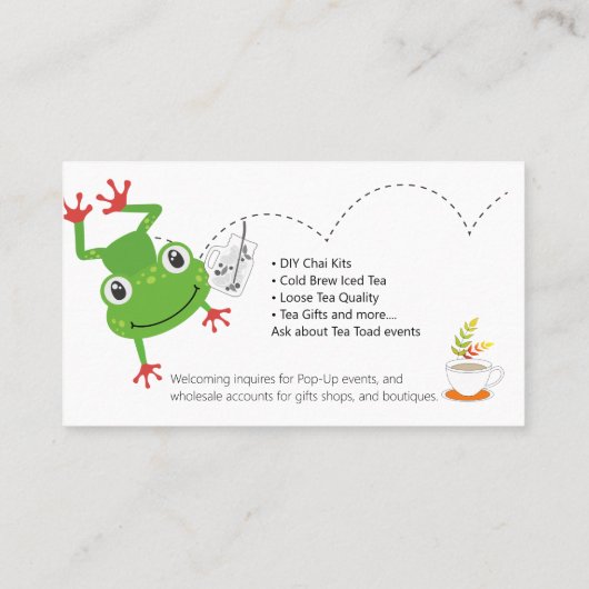 テカスタムィー  名刺 (裏面)