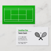 テカスタムニスコーチ名刺 名刺 (正面/裏面)