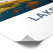 テカポニュージーランドトラベルプリント ポスター (角)