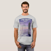 テカポニュージーランド湖の旅を今日予約する Tシャツ (正面フル)