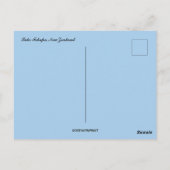 テカポニュージーランド湖の積み上げ石 ポストカード (裏面)