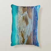 テカポ湖とニュージーランド南部アルプス アクセントクッション (裏面(縦))