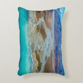 テカポ湖とニュージーランド南部アルプス アクセントクッション (正面(垂直))