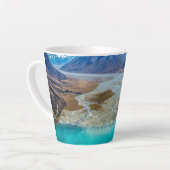 テカポ湖とニュージーランド南部アルプス カフェラテマグ (左アングル)