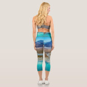 テカポ湖とニュージーランド南部アルプス カプリレギンス (裏面)