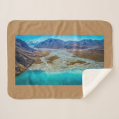 テカポ湖とニュージーランド南部アルプス シェルパブランケット (正面(横))