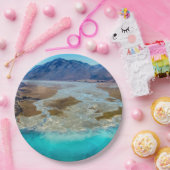 テカポ湖とニュージーランド南部アルプス ペーパープレート (パーティー)