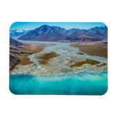テカポ湖とニュージーランド南部アルプス マグネット (横)