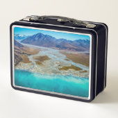 テカポ湖とニュージーランド南部アルプス メタルランチボックス (裏面)