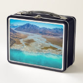 テカポ湖とニュージーランド南部アルプス メタルランチボックス (正面)
