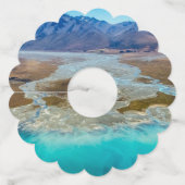 テカポ湖とニュージーランド南部アルプス ワイングラスタグ (正面)