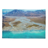 テカポ湖とニュージーランド南部アルプス 枕カバー (裏面)