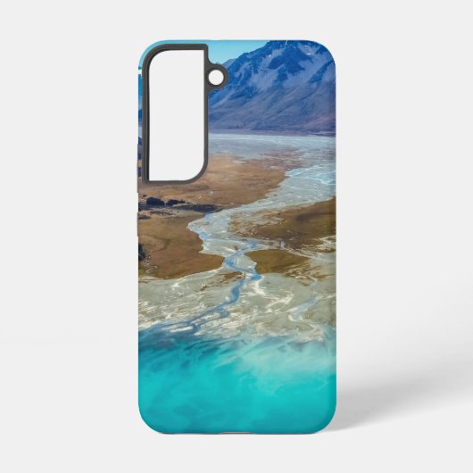 テカポ湖とニュージーランド南部アルプス SAMSUNG GALAXYケース (裏面)