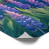 テカポ湖とルパン ポスター (角)